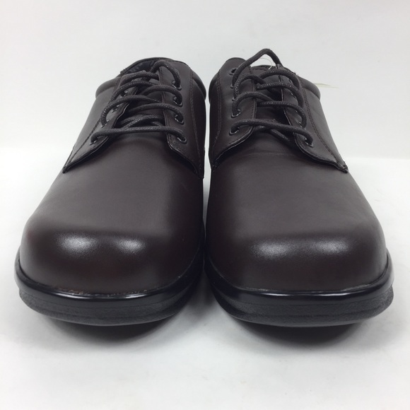 Apex 10.5 Brown Shoes Orthopedic Shock Absorbing - Picture 10 of 14